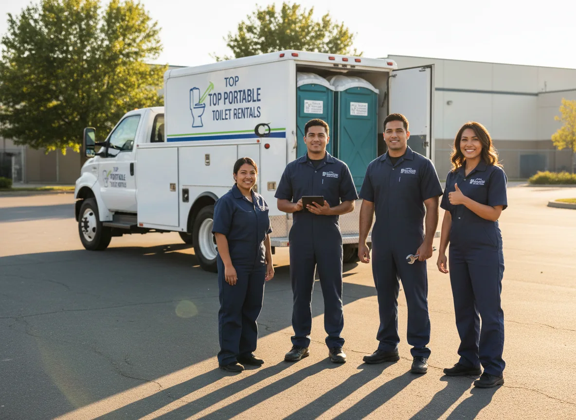 Short Term Porta Potty Rental company in Almont, MI